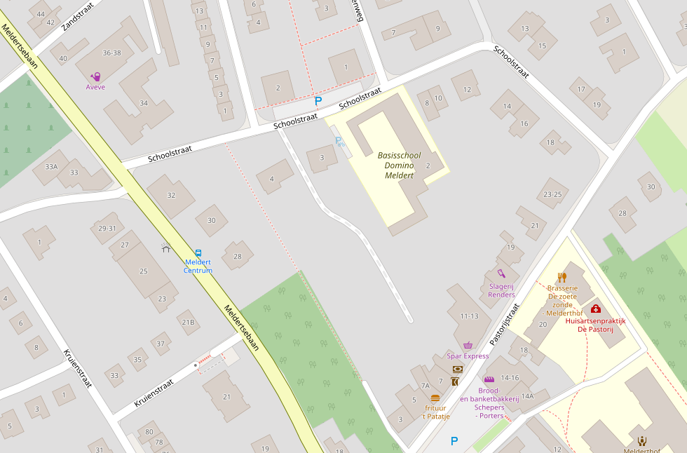 Kleine kaart van Openstreetmap